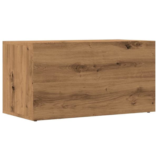 LP opbevaringskasse 69,5x34x36 cm konstrueret træ kunsteg