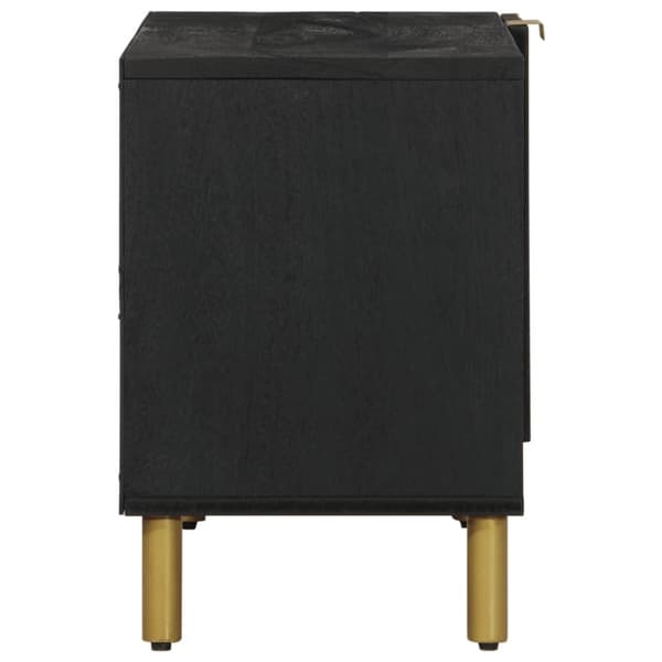 TV-teline Musta 80x33x46 cm