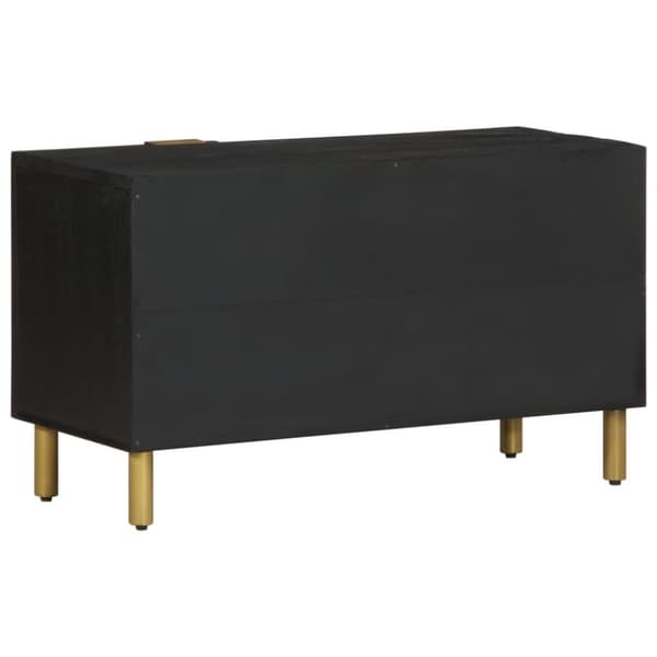 TV-teline Musta 80x33x46 cm