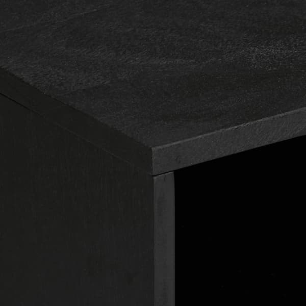 TV-teline Musta 80x33x46 cm