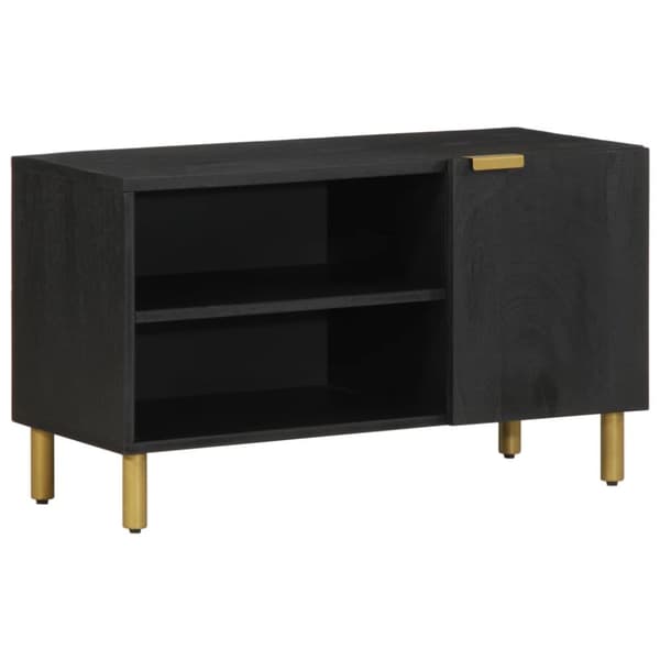 TV-teline Musta 80x33x46 cm