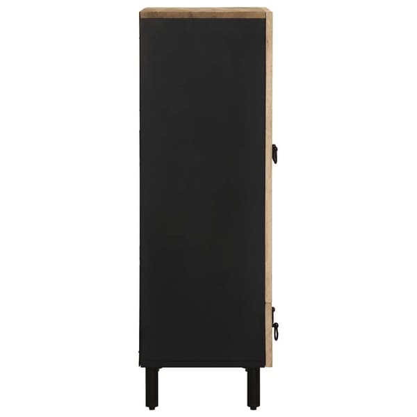 skænk 60x33,5x110 cm massivt ru mangotræ