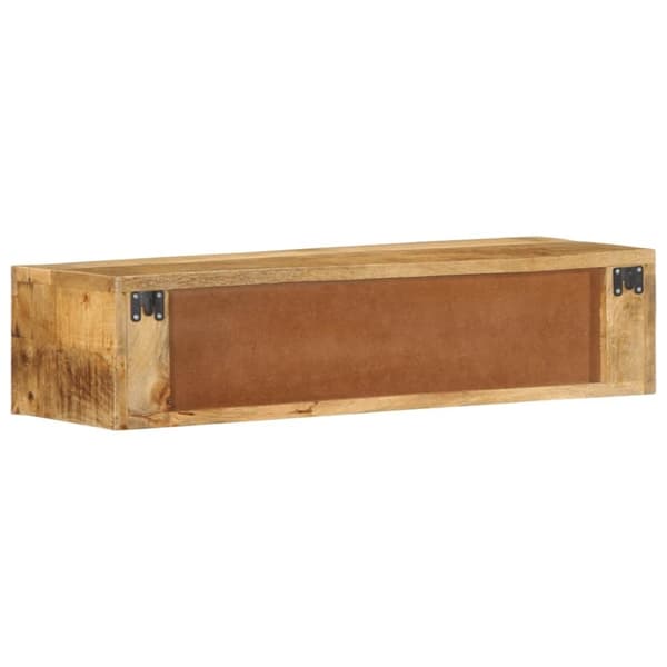 vidaXL væghængt tv-skab 80x30x19cm massivt ru mangotræ