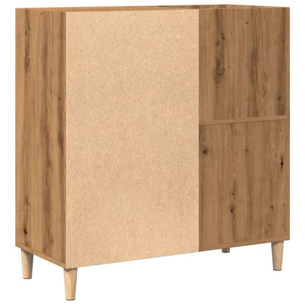 vidaXL vinylskab 84,5x38x89 cm konstrueret træ kunsteg