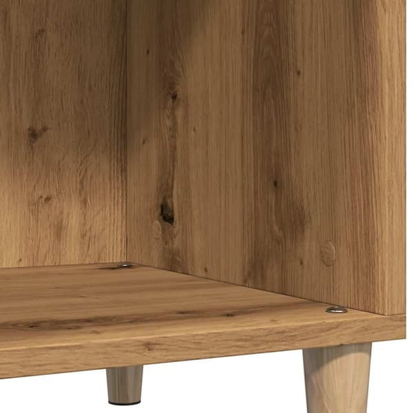 vidaXL vinylskab 84,5x38x89 cm konstrueret træ kunsteg