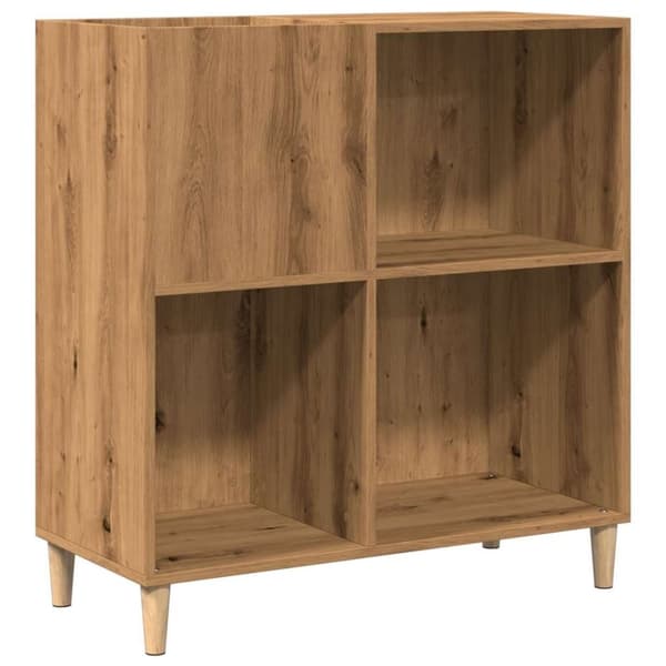 vidaXL vinylskab 84,5x38x89 cm konstrueret træ kunsteg