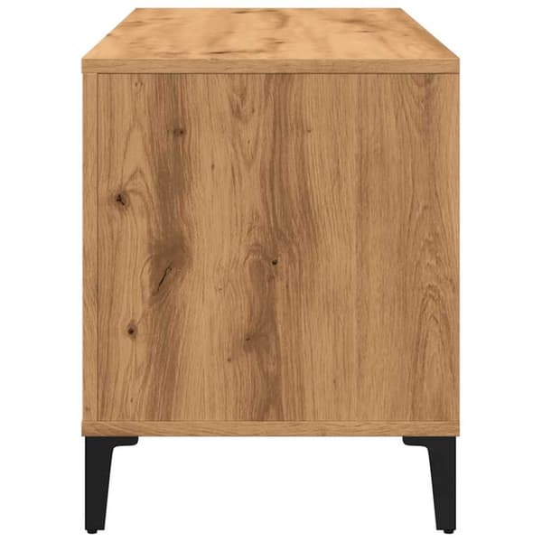 vidaXL vinylskab 100x38x48 cm konstrueret træ kunsteg
