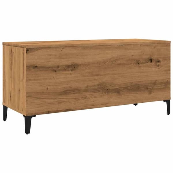 vidaXL vinylskab 100x38x48 cm konstrueret træ kunsteg