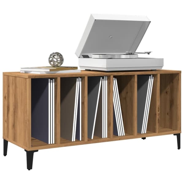 vidaXL vinylskab 100x38x48 cm konstrueret træ kunsteg