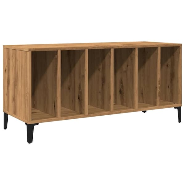 vidaXL vinylskab 100x38x48 cm konstrueret træ kunsteg