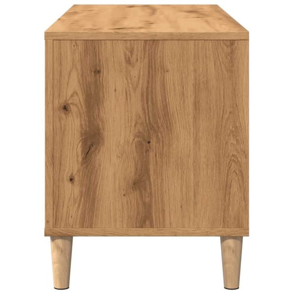 vidaXL vinylskab 100x38x48 cm konstrueret træ kunsteg