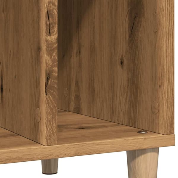 vidaXL vinylskab 100x38x48 cm konstrueret træ kunsteg