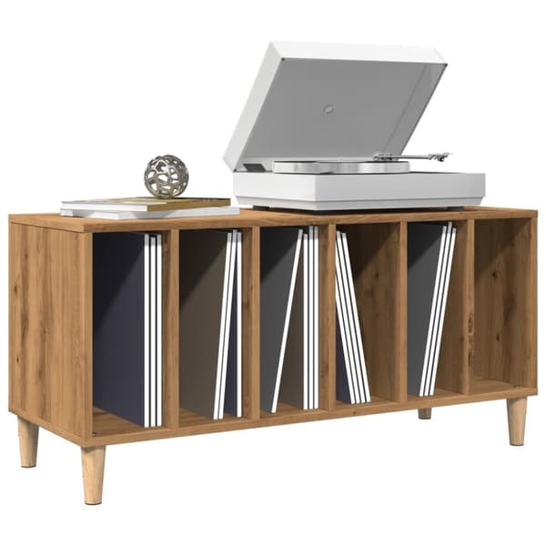 vidaXL vinylskab 100x38x48 cm konstrueret træ kunsteg