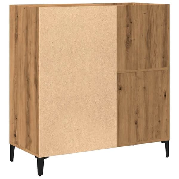 vidaXL Stereobänk artisan ek 84,5x38x89 cm konstruerat trä