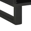 Miniatyrbilde 8 av 11: vidaXL TV-benk svart 100x33x46 cm heltre mango