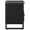 Miniatyrbilde 4 av 11: vidaXL TV-benk svart 80x33x46 cm heltre mango