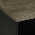 Miniatyrbilde 7 av 11: vidaXL TV-benk svart 80x33x46 cm heltre mango