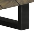 Miniatyrbilde 9 av 11: vidaXL TV-benk svart 80x33x46 cm heltre mango