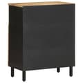 Miniatyrbilde 5 av 11: vidaXL Skjenk 60x33,5x75 cm grovt heltre mangotre
