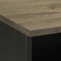 Miniatyrbilde 6 av 11: vidaXL TV-benk svart 70x33x46 cm heltre mango