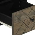 Miniatyrbilde 7 av 11: vidaXL TV-benk svart 70x33x46 cm heltre mango