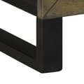Miniatyrbilde 8 av 11: vidaXL TV-benk svart 70x33x46 cm heltre mango