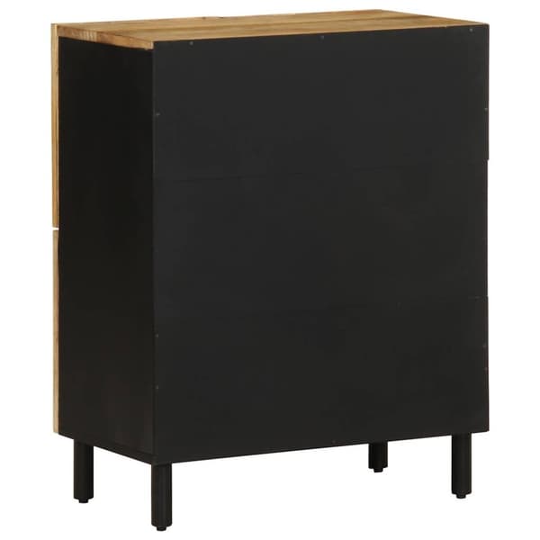 vidaXL skænk 60x33,5x75 cm massivt ru mangotræ