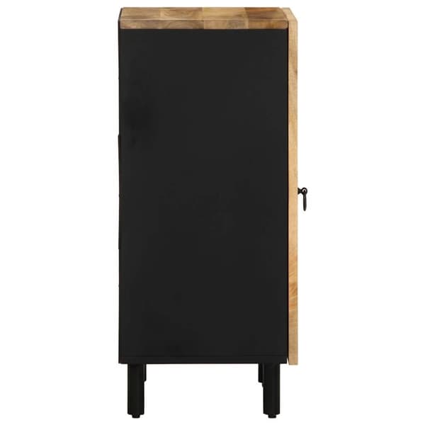 vidaXL Skänk 40x33,5x75 cm massivt grovt mangoträ