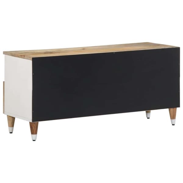 vidaXL TV-bänk 100x33,5x46 cm mango i massivt trä