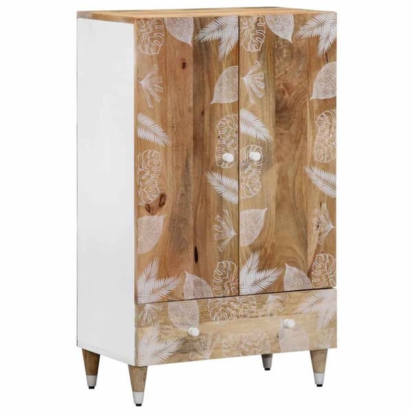vidaXL Highboard 60x33,5x100 cm heltre mango