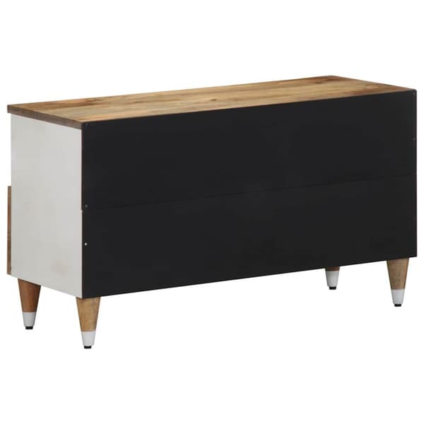 vidaXL TV-bänk 80x33,5x46 cm mango i massivt trä