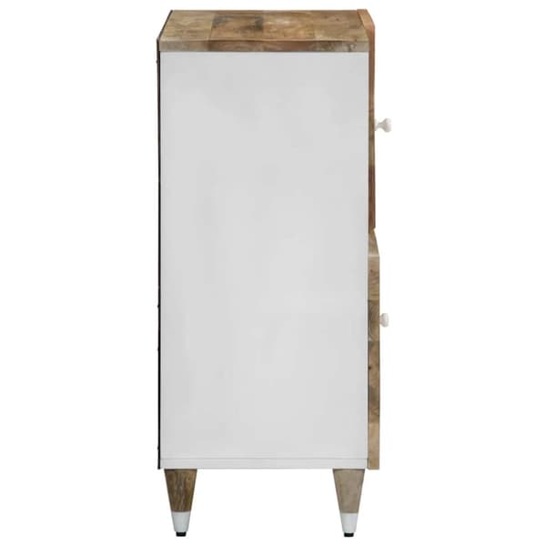 vidaXL Skjenk 80x33,5x75 cm heltre mango