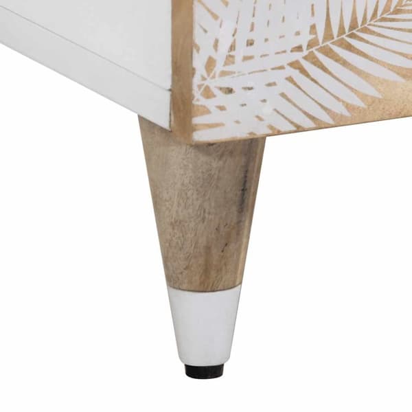 vidaXL Skjenk 80x33,5x75 cm heltre mango