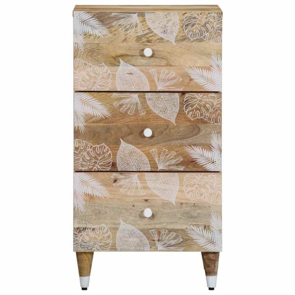 vidaXL Skänk 40x33,5x75 cm mango i massivt trä