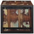 Miniatyrbilde 3 av 11: vidaXL TV-benk flerfarget 80x30x25 cm gjenvunnet heltre