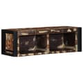 Miniatyrbilde 10 av 11: vidaXL TV-benk flerfarget 80x30x25 cm gjenvunnet heltre