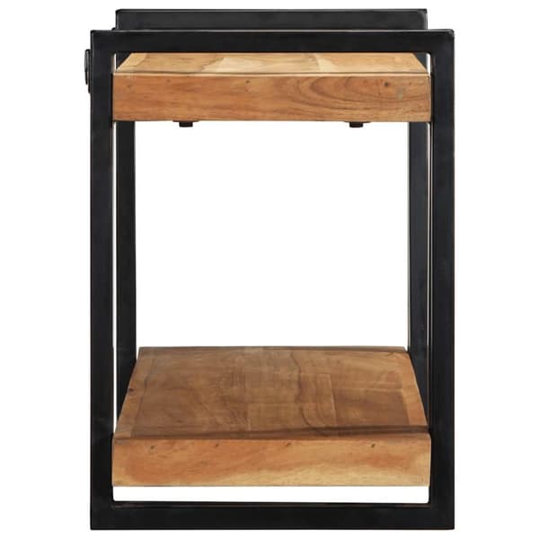 vidaXL Vegghylle 90x33x45 cm heltre akasie