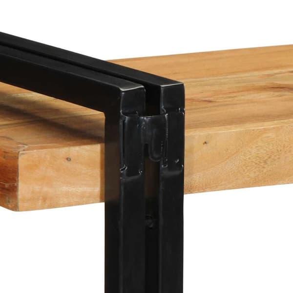 vidaXL Vegghylle 90x33x45 cm heltre akasie