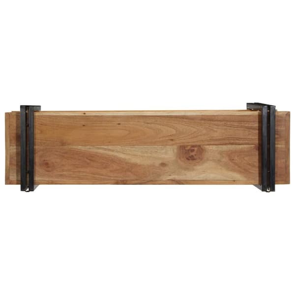vidaXL Vegghylle 110x33x45 cm heltre akasie