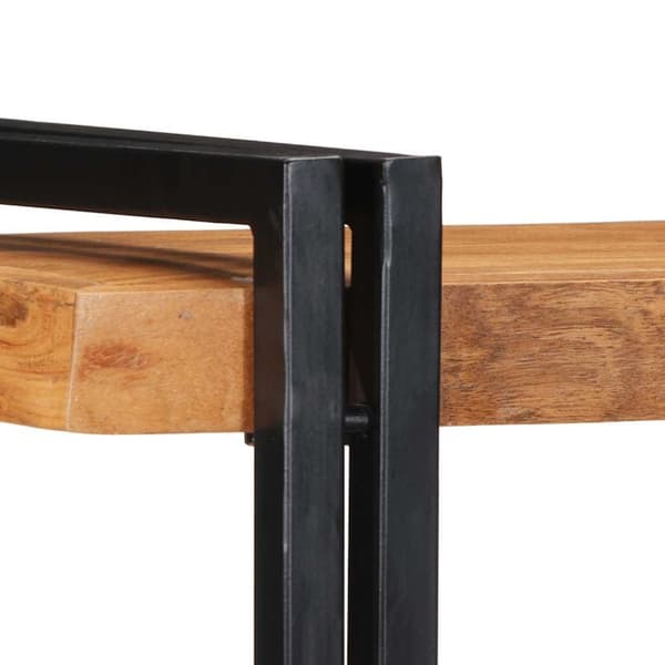 vidaXL Vegghylle 70x33x35 cm heltre akasie