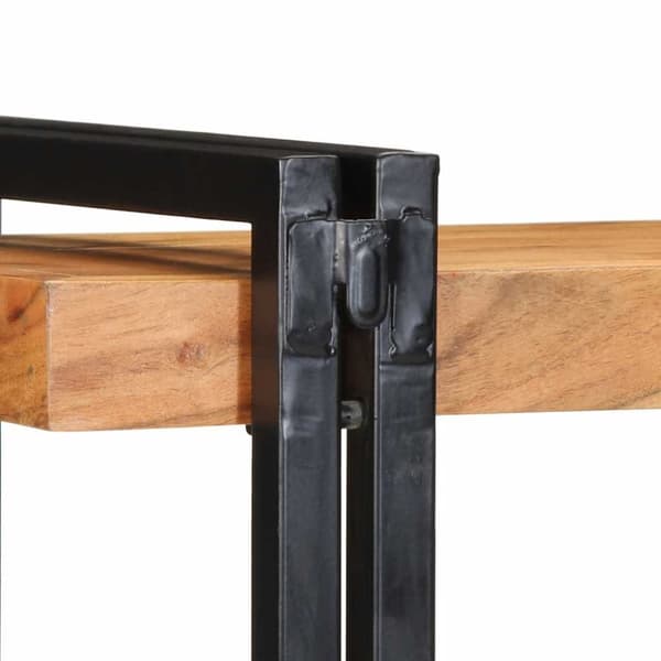 vidaXL Vegghylle 70x33x35 cm heltre akasie