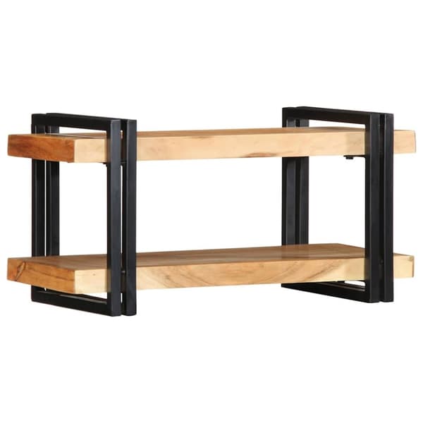 vidaXL Vegghylle 70x33x35 cm heltre akasie