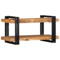 Miniatyrbilde 1 av 11: vidaXL Vegghylle 70x33x35 cm heltre akasie