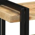 Miniatyrbilde 8 av 11: vidaXL Vegghylle 70x33x35 cm grovt heltre mangotre
