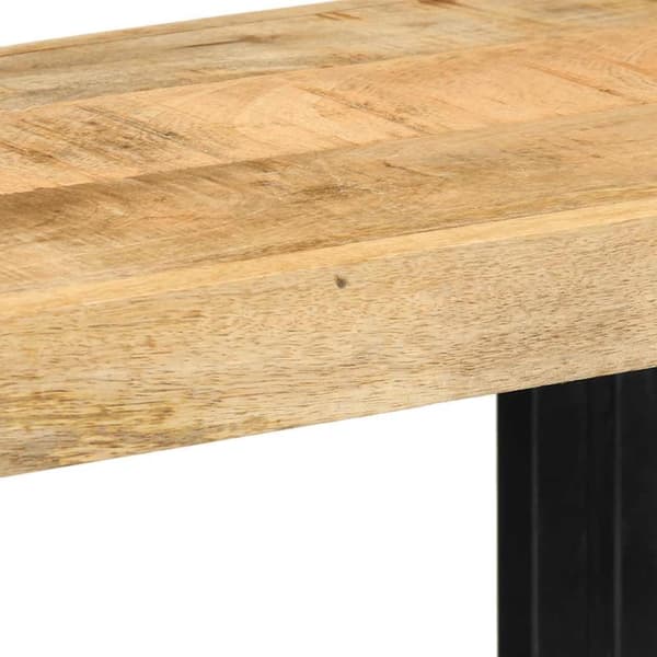 vidaXL Vegghylle 70x33x35 cm grovt heltre mangotre