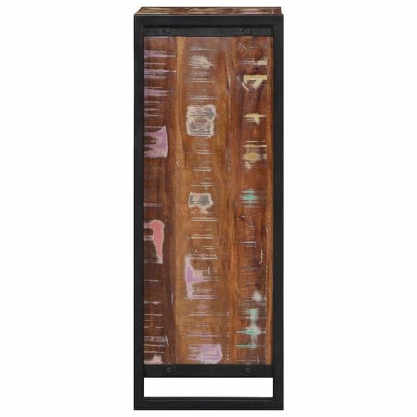 vidaXL sengebord 40x30x80 cm massivt genbrugstræ