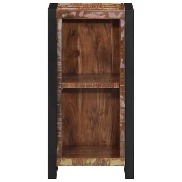 vidaXL sengebord 40x30x80 cm massivt genbrugstræ