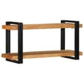 Pikkukuva 3 / 11: vidaXL Seinähylly 90x33x45 cm Massiivipuu akaasia
