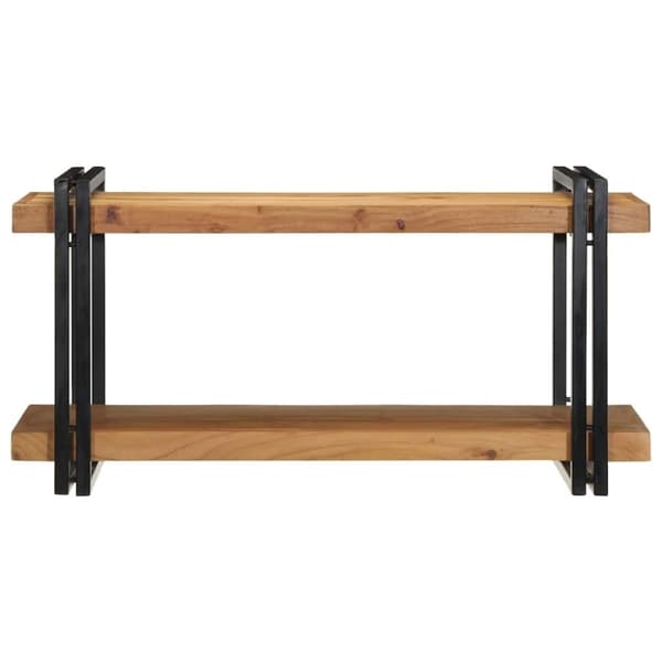 vidaXL Seinähylly 90x33x45 cm Massiivipuu akaasia