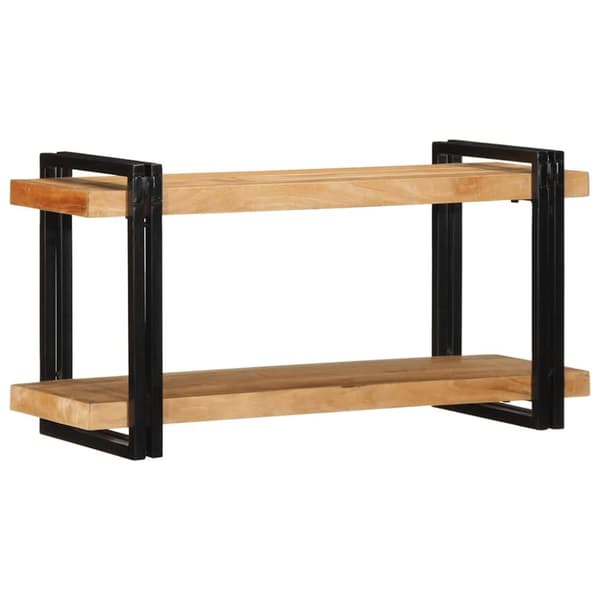 vidaXL Seinähylly 90x33x45 cm Massiivipuu akaasia